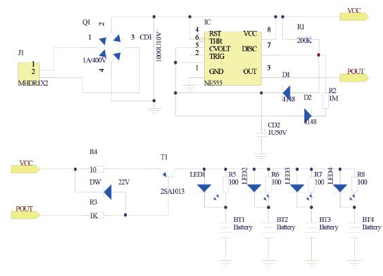 電池充電器電路PCB設(shè)計方案